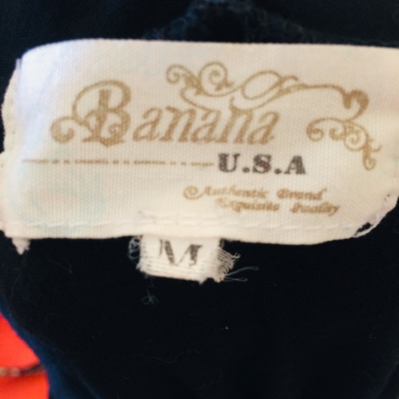 Soft Banana Wrap Top, Size Medium - Picture 6 of 6